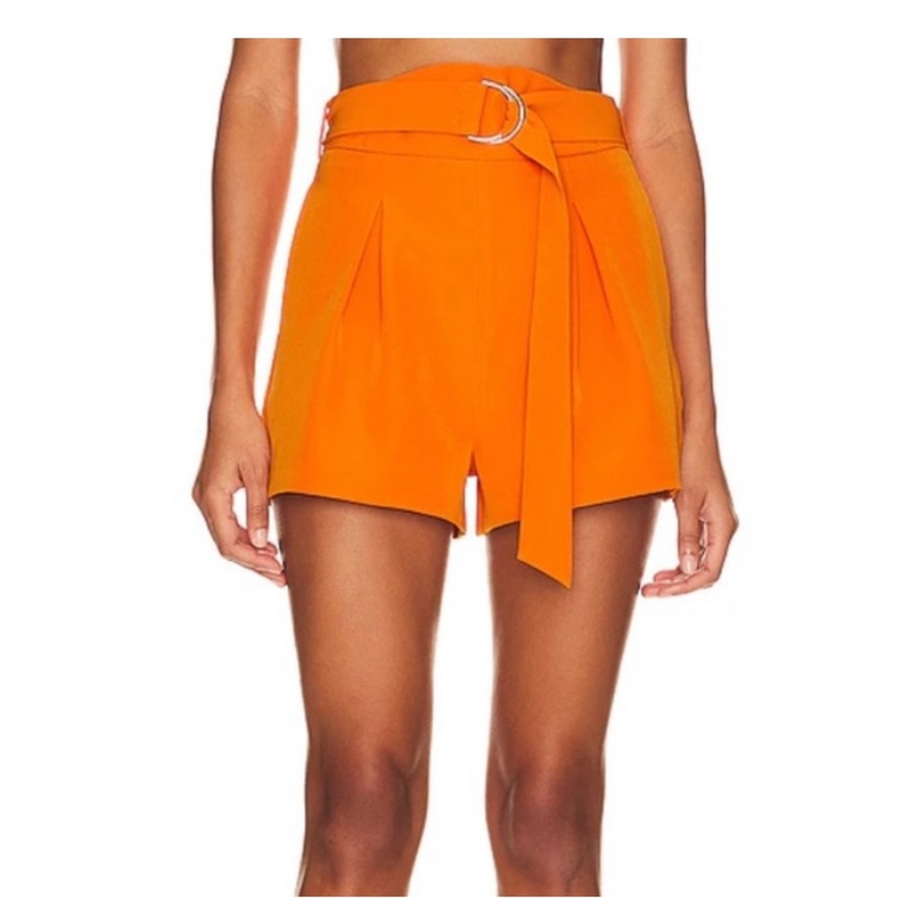 Camila Coelho Orange Shorts Size Small GUC